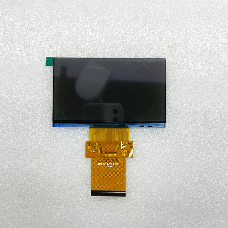 

New FPC-HX45 V1.0 V01 LCD + Vidro Polarizador De 110 Mm X 65 Mm -10 Graus Para Projetor Puersit X1 Pro Replacement Parts