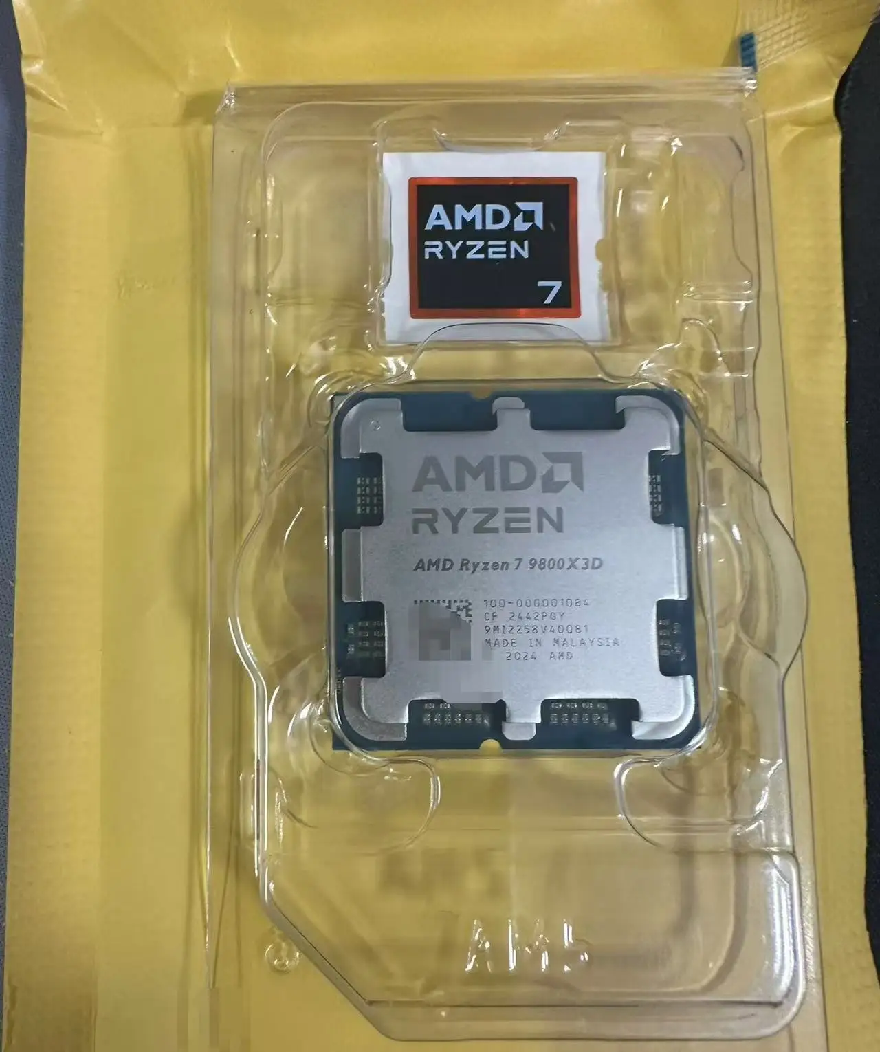 Original nuevo AMD Ryzen 7 9800X3D/ R9 9900X3D Socket AM5 procesador de ordenador de escritorio para juegos una nueva CPU en caja