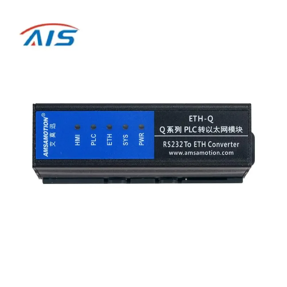 ETH-Q-2P Serials to Ethernet for Mitsubishi Q Series Q00/02 PLC Extension Module RS232-ETH Converter RS232