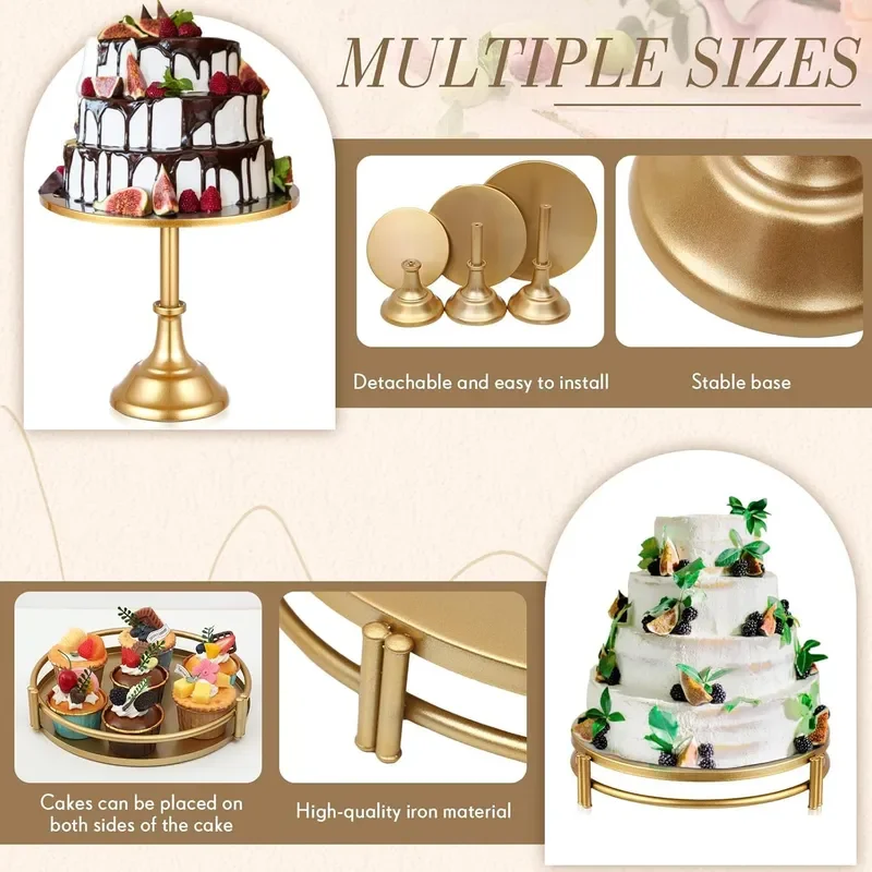 for Nordic Dessert Table Ornament Display Stand Cake Tray Wedding Decoration Afternoon Tea Snack Stand