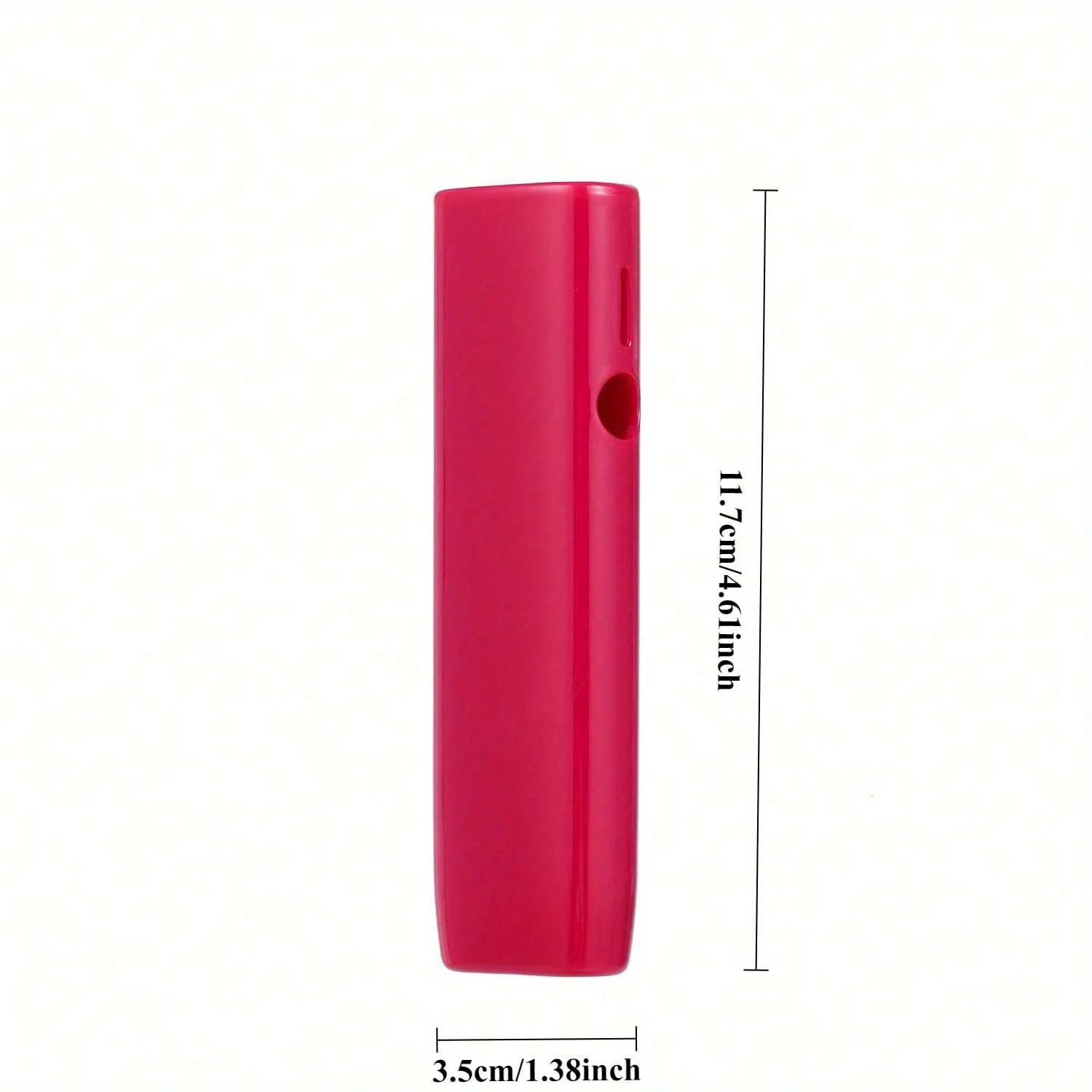 Capa de madeira Kiss Lips Pure Color para IQOS ILLUMA ONE, caixa de cigarros substituível, acessórios, capas rígidas de PC