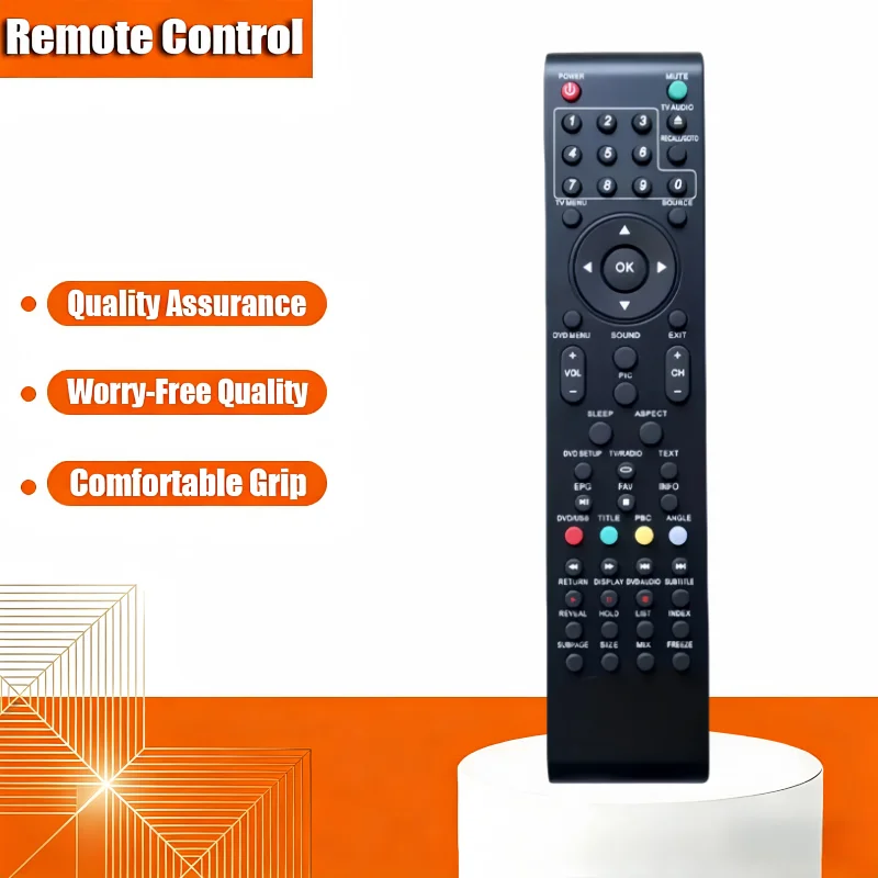 

AWA LCD TV Remote Control Compatible with MSDV2203-F3-DO MHDV4203-F4 MSDV2203F3DO Replacement Electronic Device Control