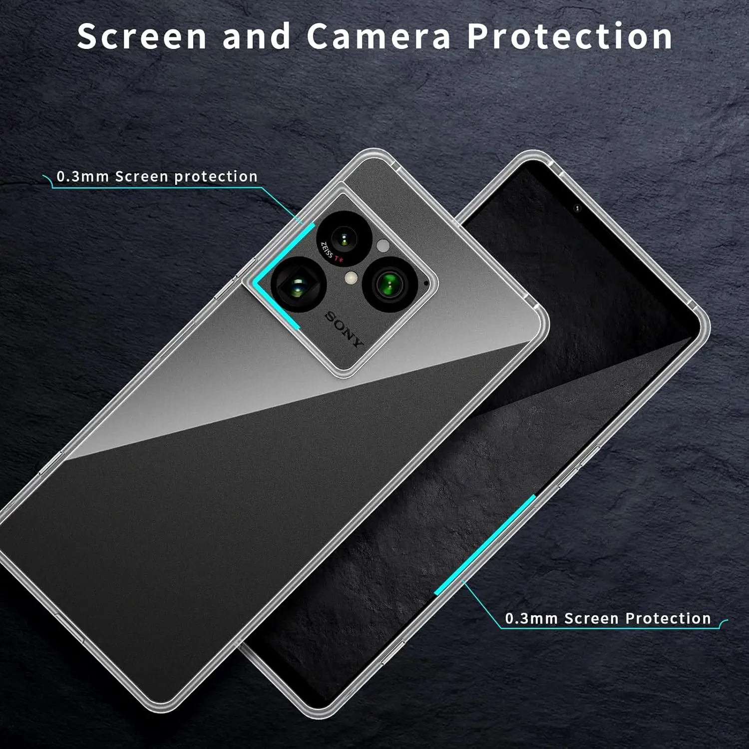 Ultra Thin Soft TPU Clear Camera Protection Case Cover for Sony Xperia 1 VIII 2026 view 4