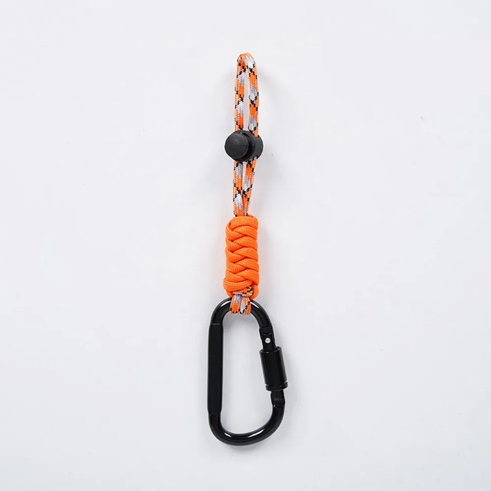 

New Portable Paracord Keychain Lanyard Creative 21*4cm Water Bottle Hanging Rope Multifunctional Hiking Backpack Buckle