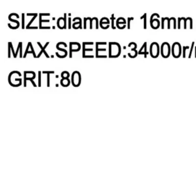 6mm Shank 1680mm Sanding Flap Wheel Disc 80 Grit Emery Cloth Abrasive for Polishing Grinding and Repair of Various Materials