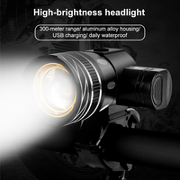 T6 LED Bicycle Front Light Bike Headlight Adjustable Zoom USB Rechargeable Waterproof Cycling Flashlight MTB Bike Accessories