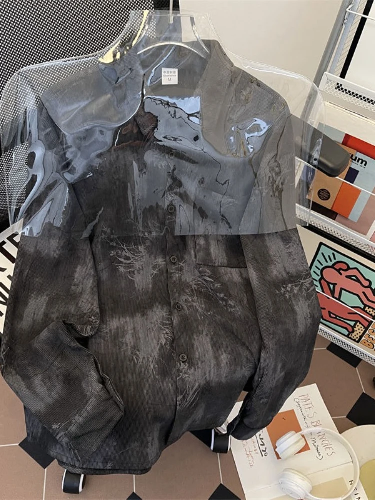 Vintage Casual Tie Dye Floral  - Street Fashion Hong Kong 评论和价格