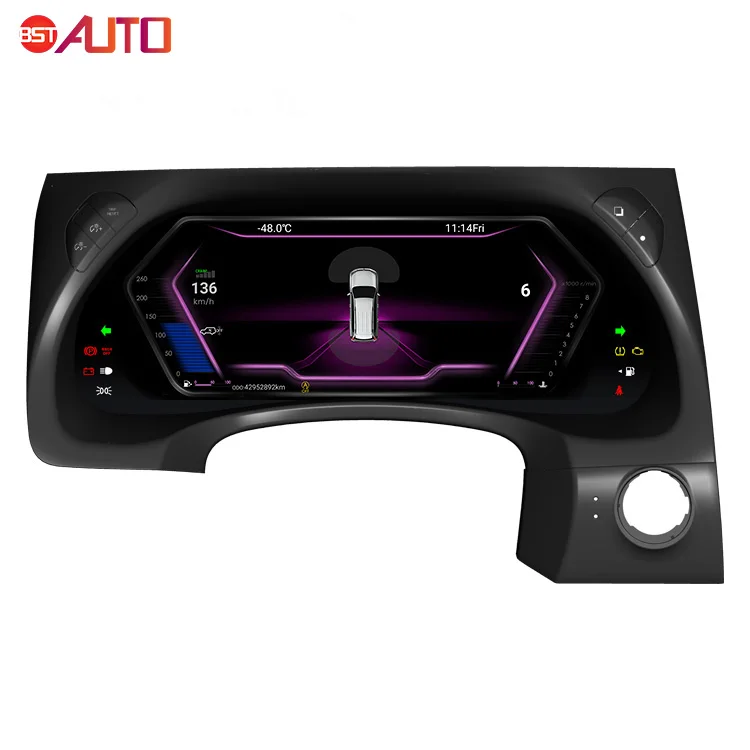 

12.3 inch Android Car Dashboard New Upgrades LCD dashboard New Car Tech Digital Instrument Cluster for Nissan Patrol 2016-2019