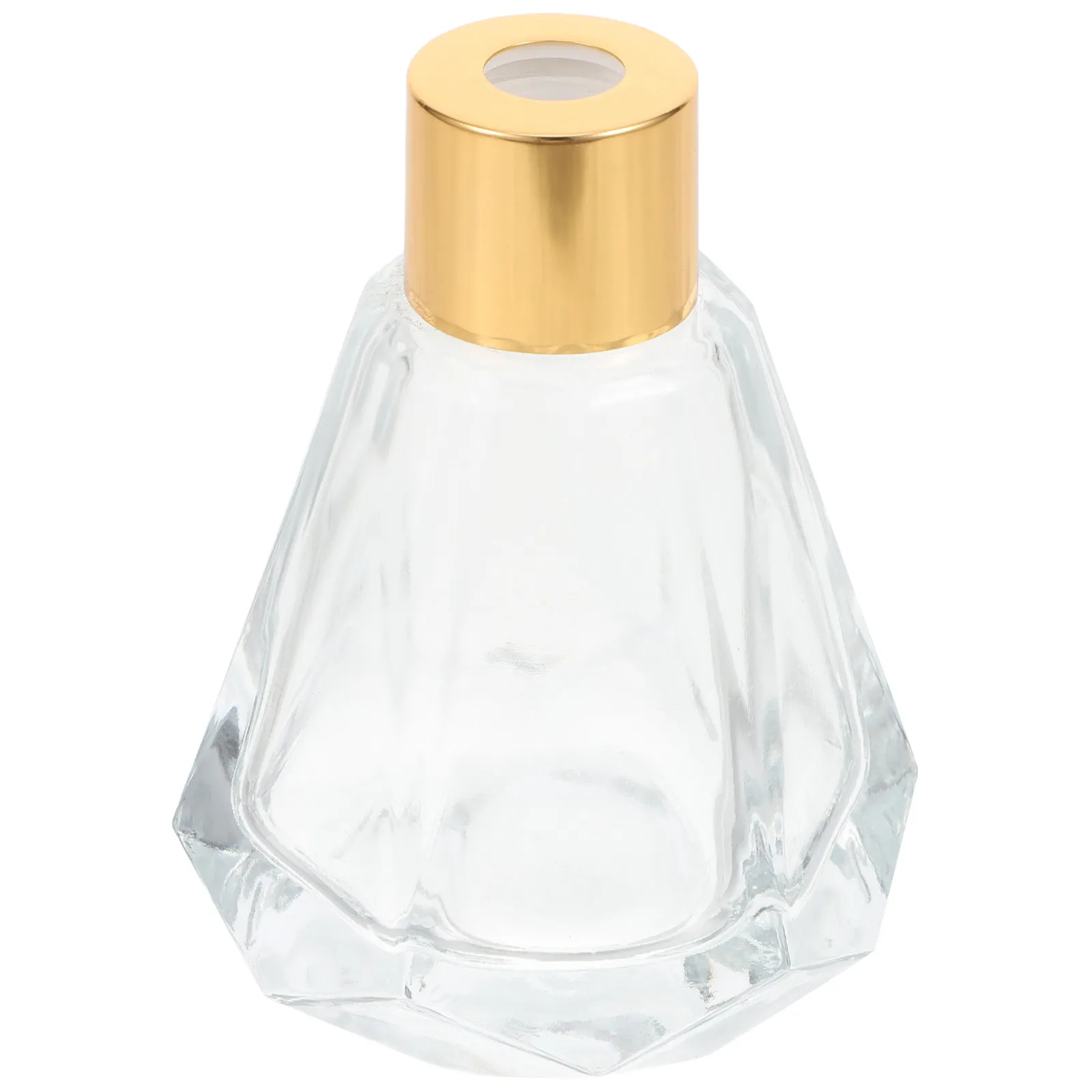 

2Pcs Empty Diffuser Bottles Thickened Glass Refillable Essential Oil Aroma Containers 60Ml Home Car Aromatherapy Decorative