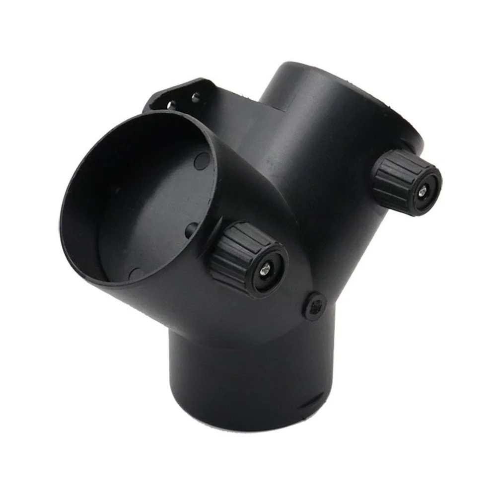 Three-Way Connector Adjustable Flap Exhaust Efficient Airflow Control High-Temperature Resistance For Air Ducts