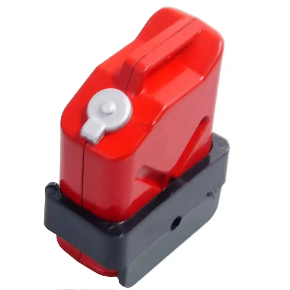 6 قطعة صغيرة 1/10 مقياس طقم أدوات المرآب مقلد مجرفة بلاستيكية جيري يمكن فأس لعبة صغيرة RC الزاحف أجزاء ل SCX10 TRX4 D90 CC01