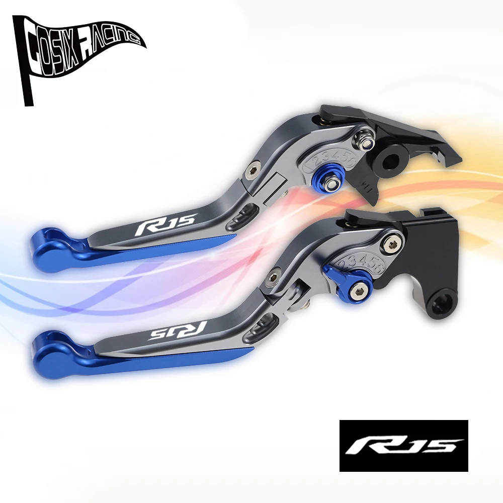 

Fit For YZF R15 2011-2016 Folding Extendable Brake Clutch Levers R-15 YZFR15 Motorcycle CNC Accessories Adjustable Handle