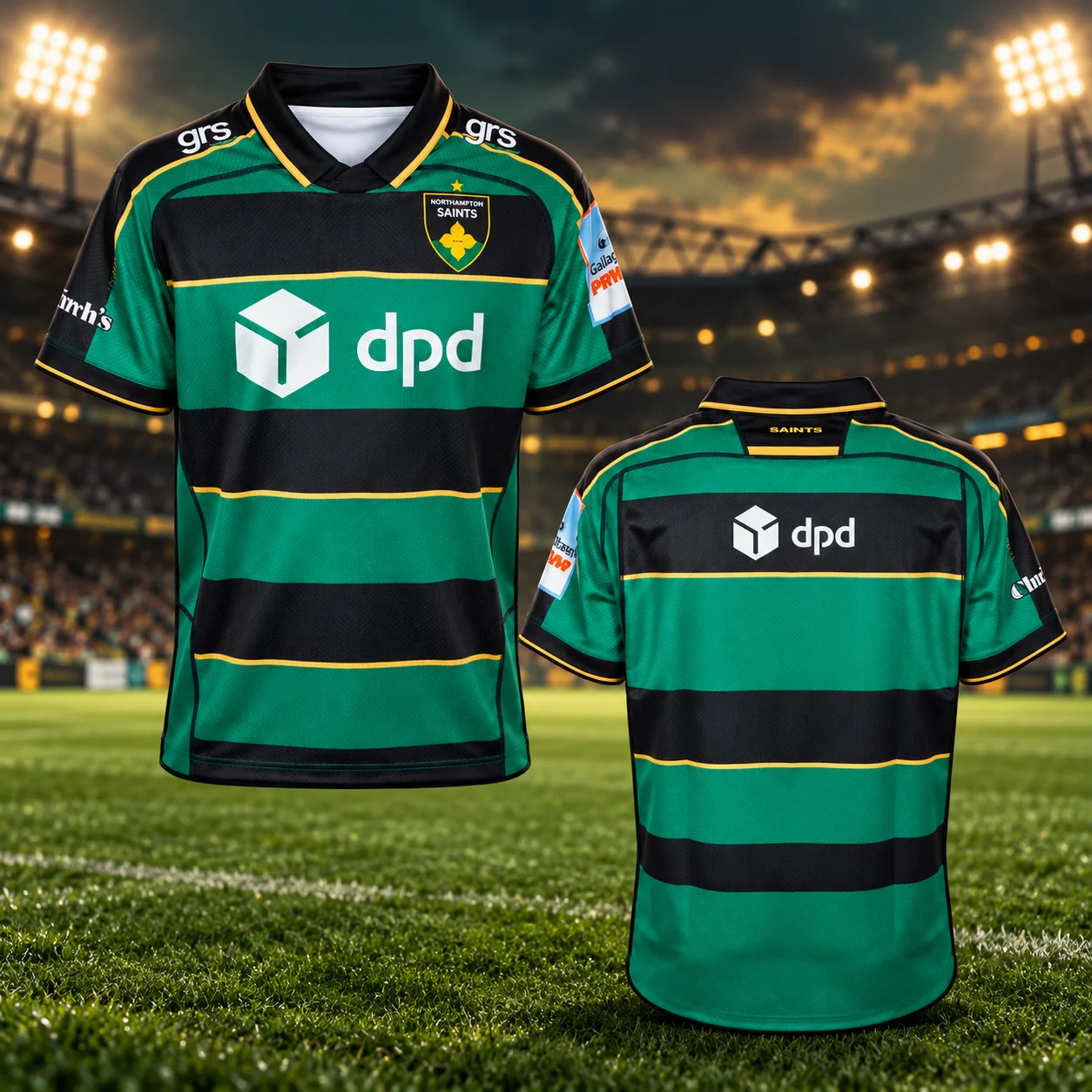 27 Northampton Saints Unisex Rugby Jersey 3D Print Mesh Breathable Football Jersey, Men Oversize Summer Quick Drying Shirt