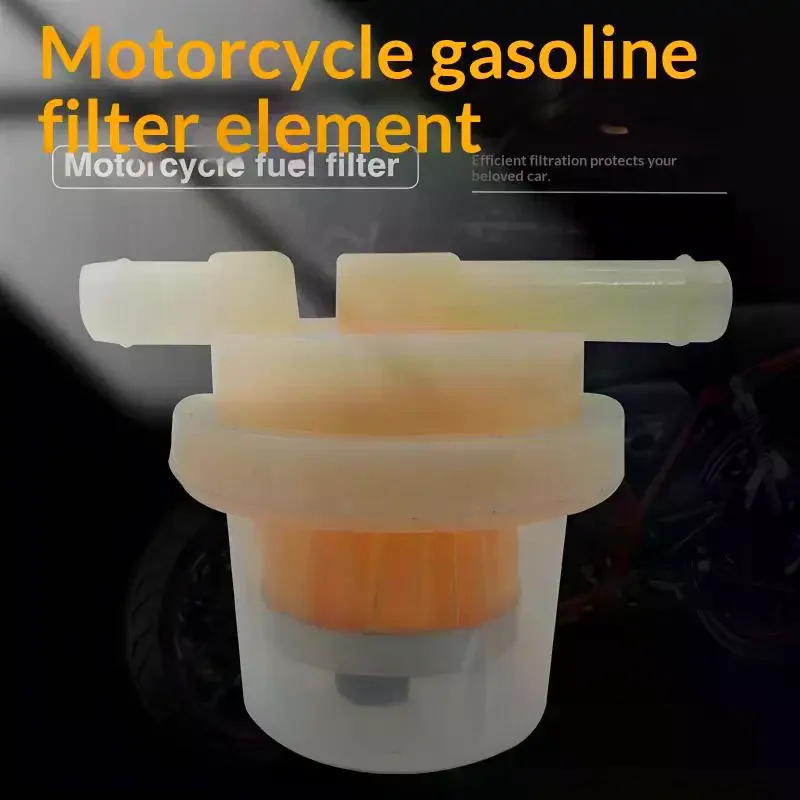 1Pc Pro Moto Small Engine Filters Universal Motocycle Fuel Filter Engine Inline ATV Fuel Gas Filter With Magnet