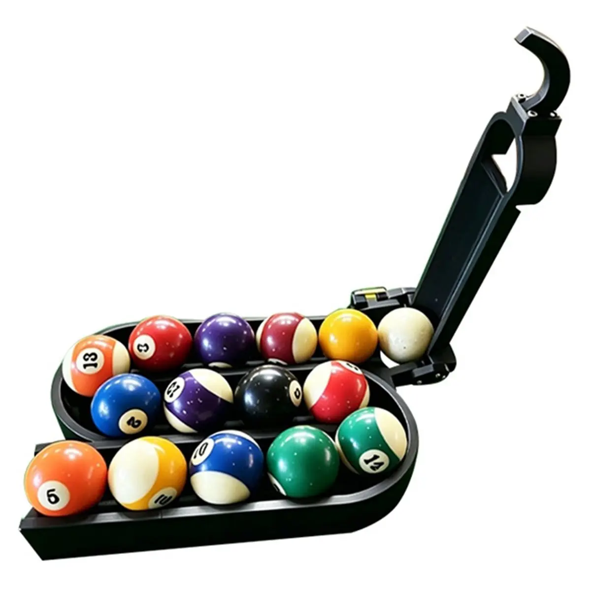 618 Mega Sale Billiards Training Rack Pro: Pool Skills Trainer & Ball Launcher for Snooker Portable Billiard Ball Machine