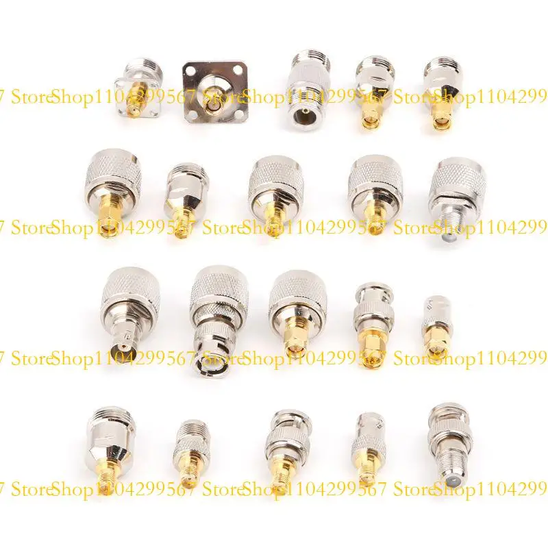 

CS1W 20pcs N Type BNC TNC SMA RF Connector Adapter Test Converter