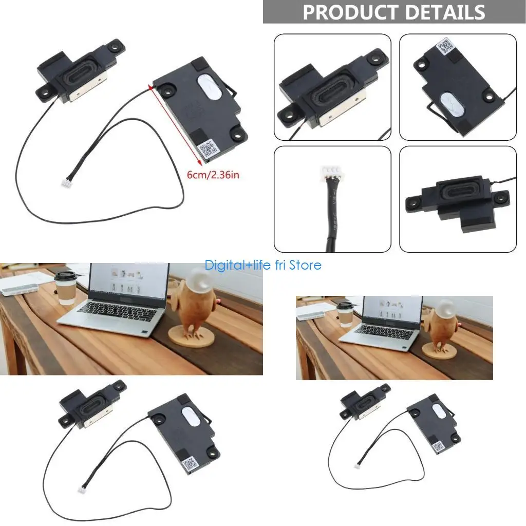 

E06D Внутренние динамики, замена левого и правого динамика для E15 E5-575, запасная часть динамика, исправление приглушенного