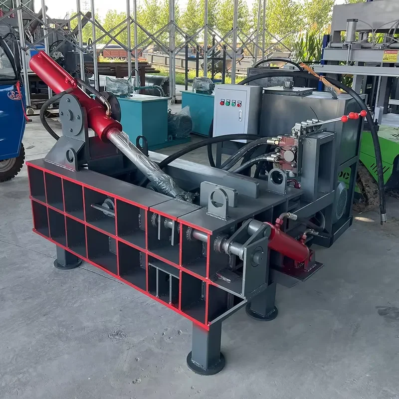 Recycling Machine 2026 Bestselling Scrap Metal Compactor Suitable for Various Scenarios Metal Baling Press Metal Baling Press