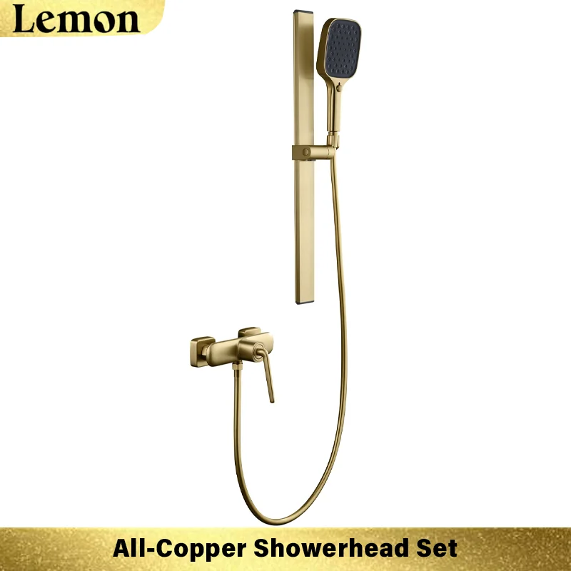 Adjustable Shower Head Set, Home Bathtub Faucet, Simple Bathroom Shower Faucet