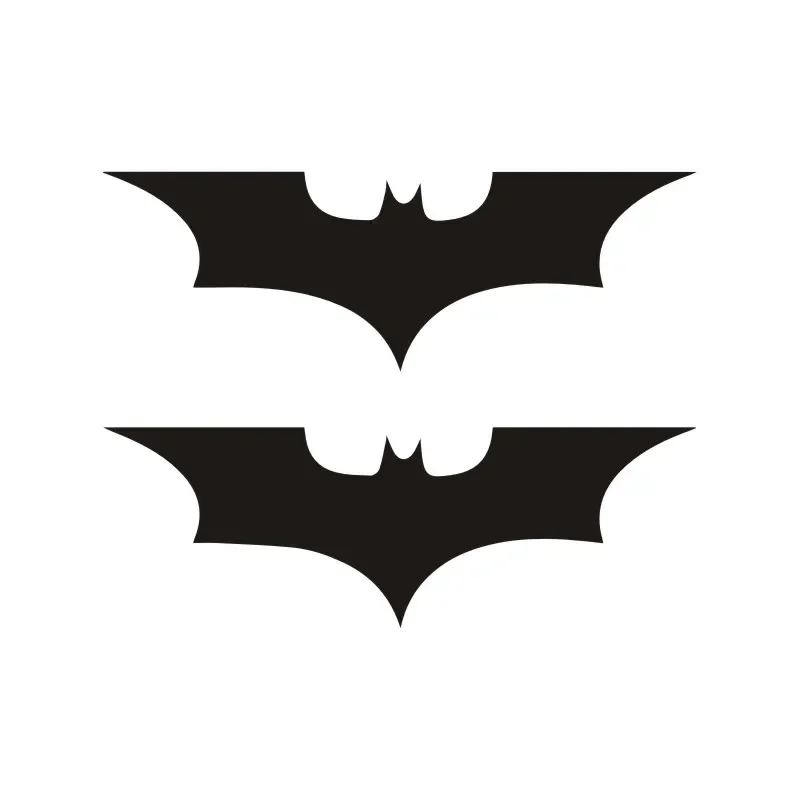 

Car Sticker Cool Bat Man Funny Car Bumper Stickers and Decals Car Styling Decoration Door Body Window Vinyl Stickers 11cm*3.7cm