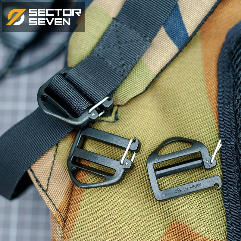 Non Detachable Replacement Buckle Trapezoidal Opening and Closing Buckle Hook Buckle Backpack Accessories