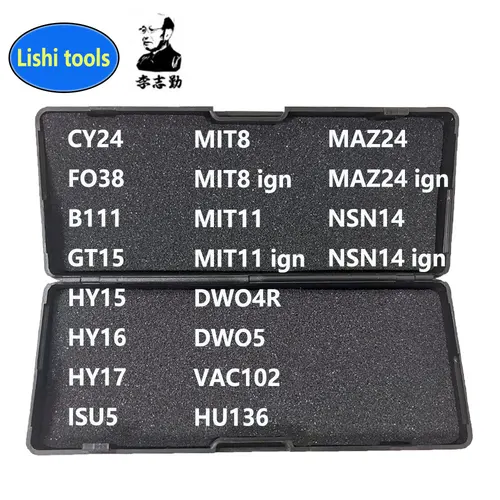 LiShi 2 en 1 CY24 FO38 DWO5 DWO4R B111 GM37 GM39 GT15 HY15 HY16 HY17 ISU5 MIT8 MIT11 NE72 VAC102 HU136 MAZ24 NSN14 HON41 HYN11