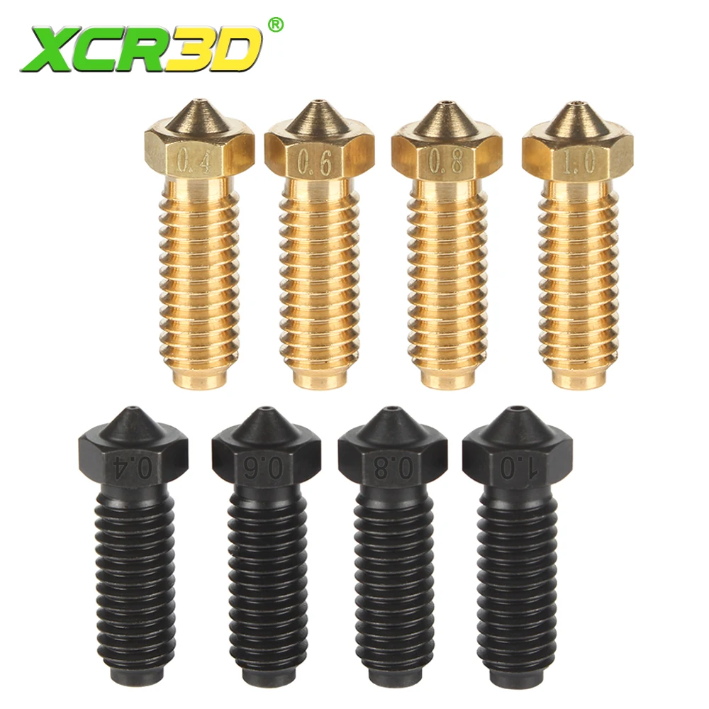 황동 경화 강철 노즐 Anycubic Kobra 2 용 3D 프린터 부품 Kobra2/ Kobra2 Pro/Kobra2 Max/ Kobra2 Plus 용 화산 노즐