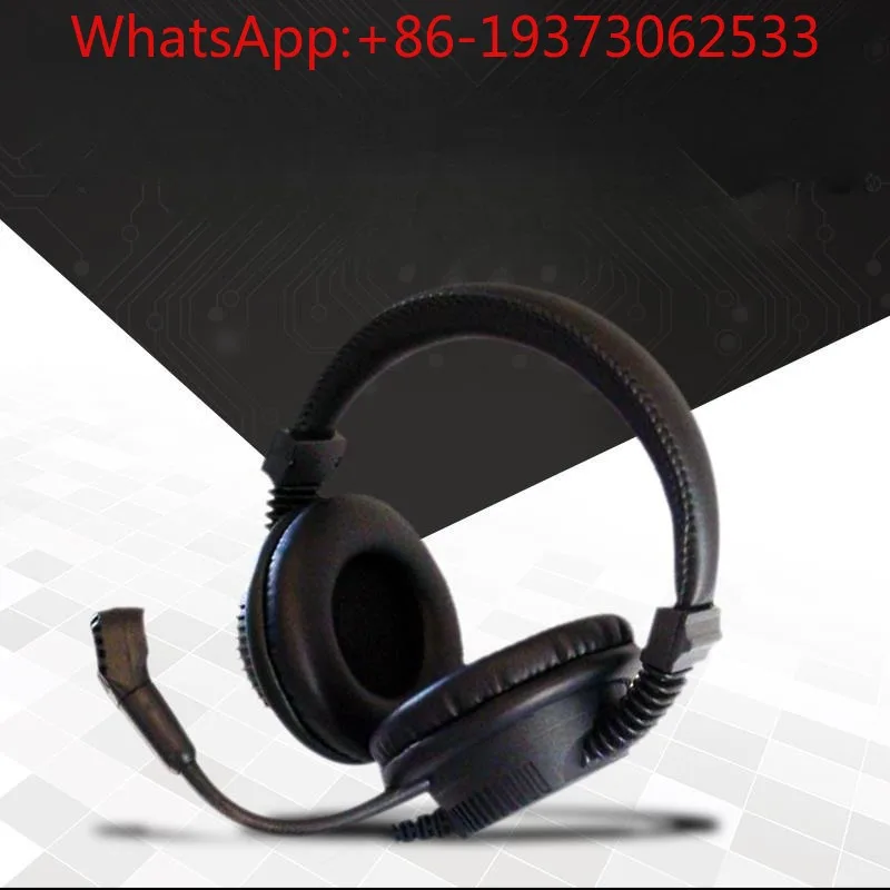 Headset Noise Reduction Headset, Walkie-talkie Headset K Head, Monitor Earphones Do Not Clip Ears