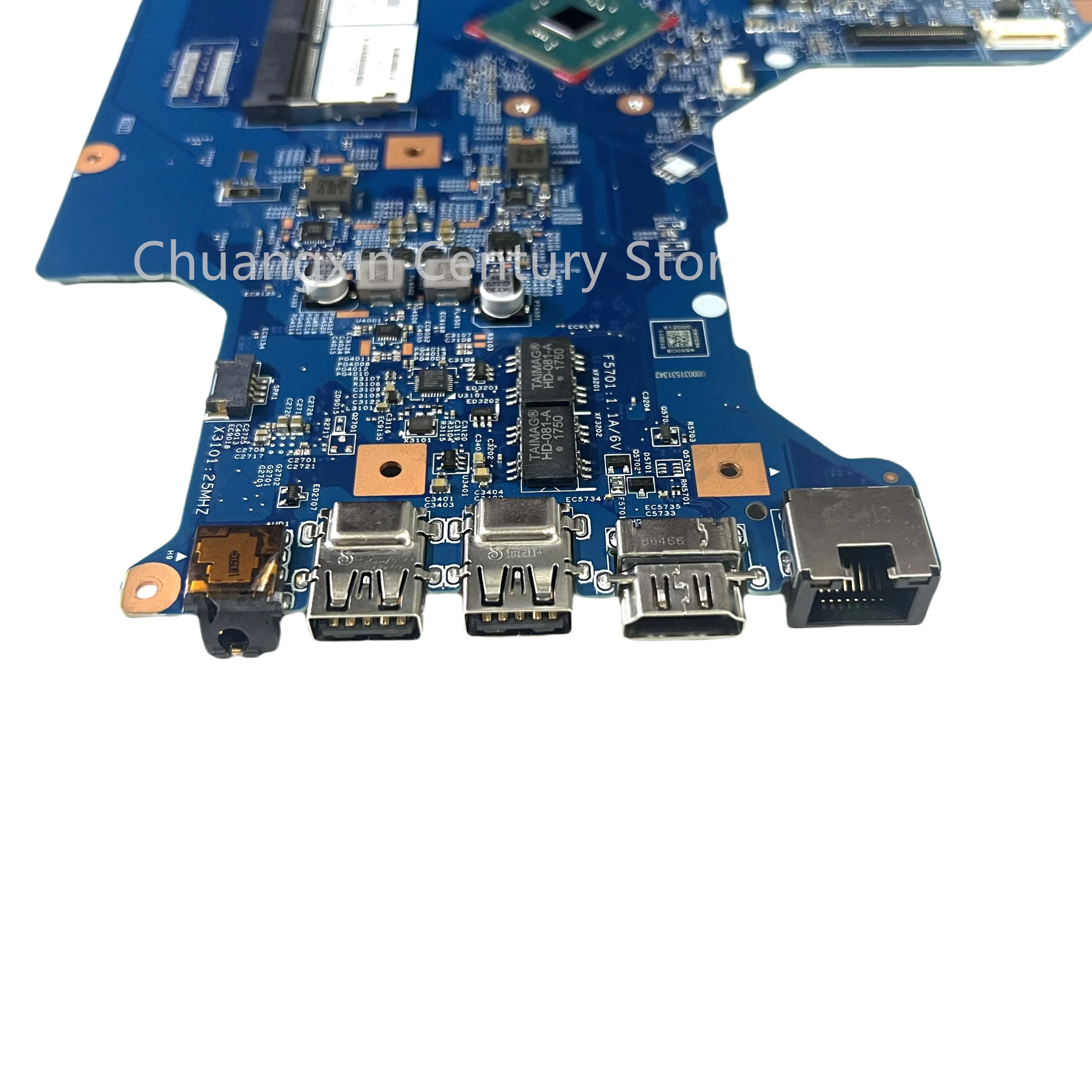 16897-3 is suitable for HP 17-BS laptop motherboard 929316-001 SR2KN N3060, a 100% tested laptop motherboard ﻿