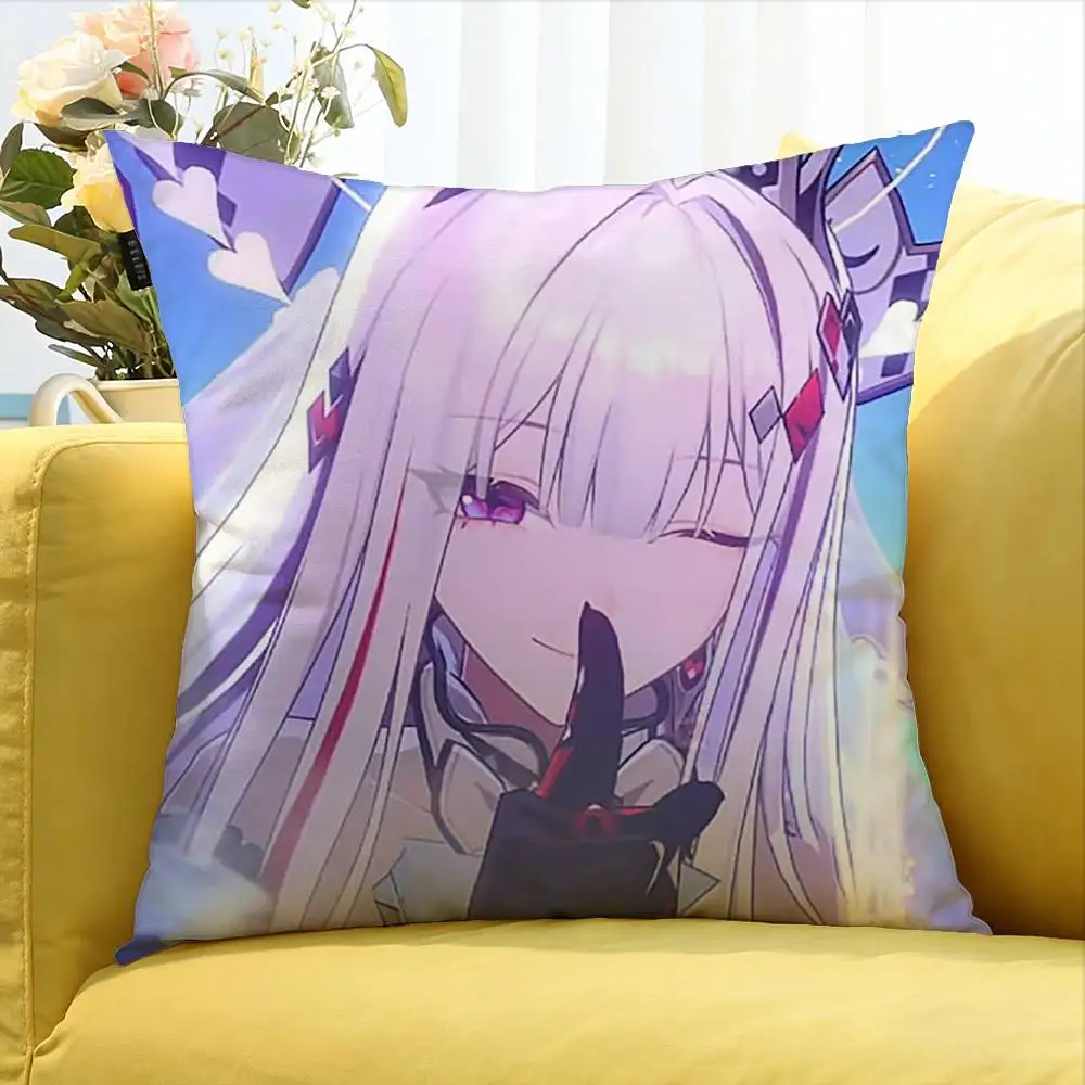 Honkai Star Rail Nihilux Stella  Various Sizes Square Pillow Case For Car Home Bedchamber Decor