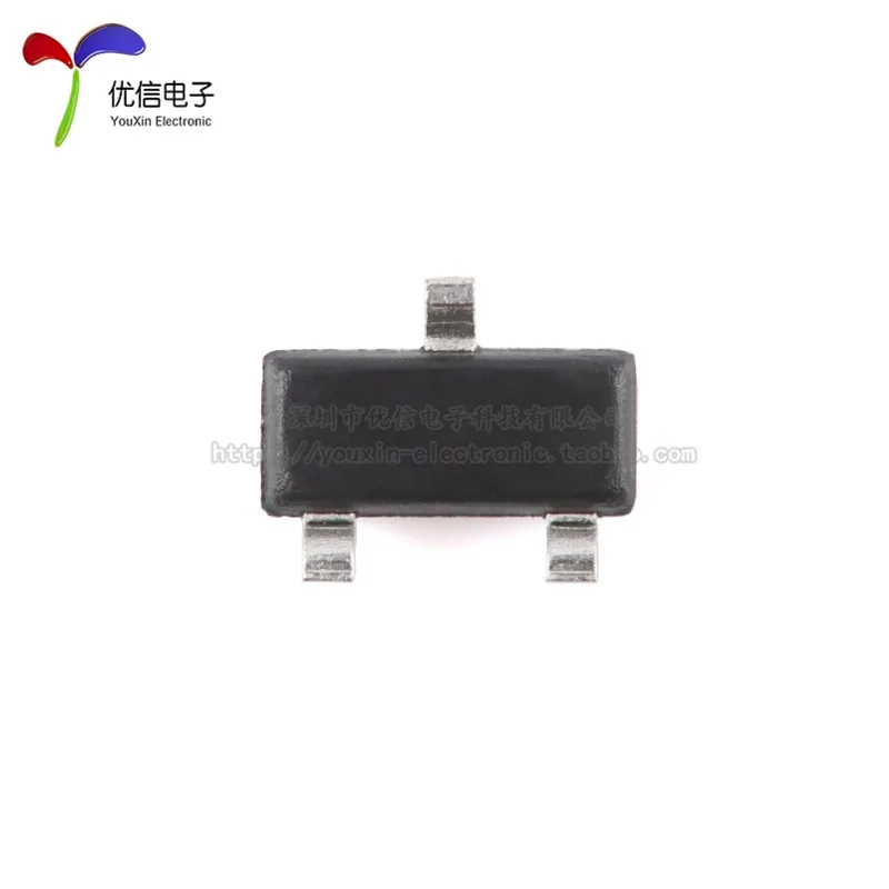 Genuine Umw Ao3400a Sot-23 N-Channel Mos Chip, Transistor de efeito de campo, Chip Original, 30V 5.8a