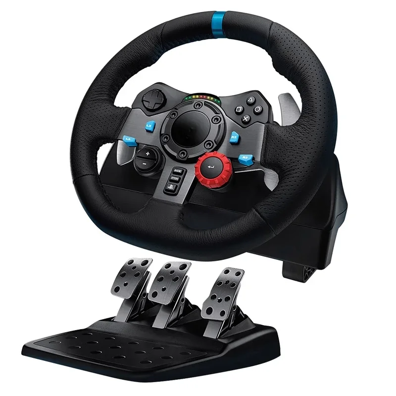 Game Controller G29 Driving Force Game Steering Wheel for PS5/PS4/PS3 and PC Steering Wheel