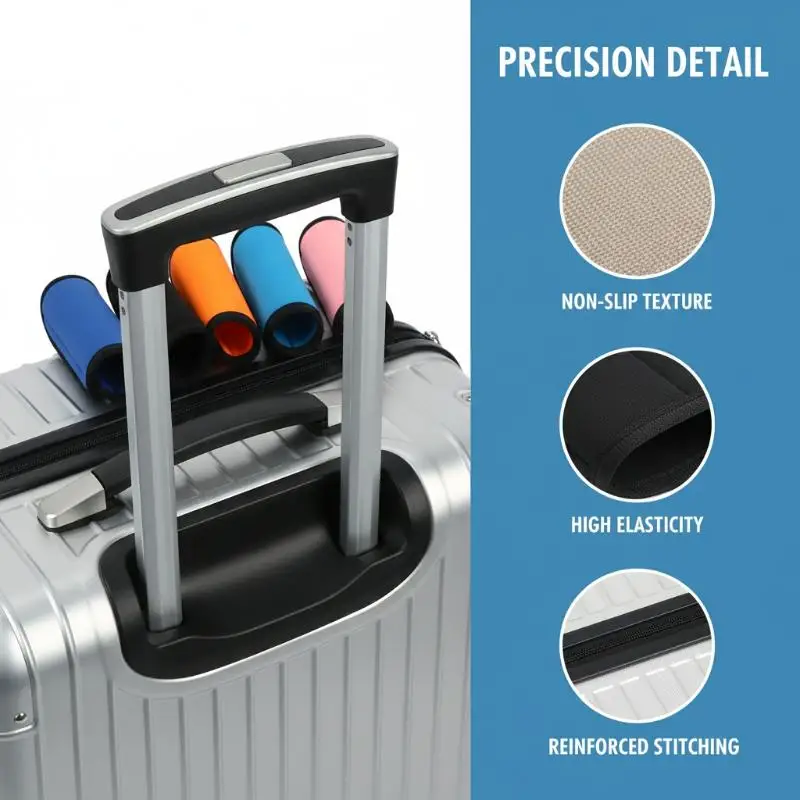 [E] 2Pcs Pull Up Bar Cushion Grips Anti Slip Soft Cover Pads For Dumbbell Barbell Exercise Equipment And Luggage Handles view 2
