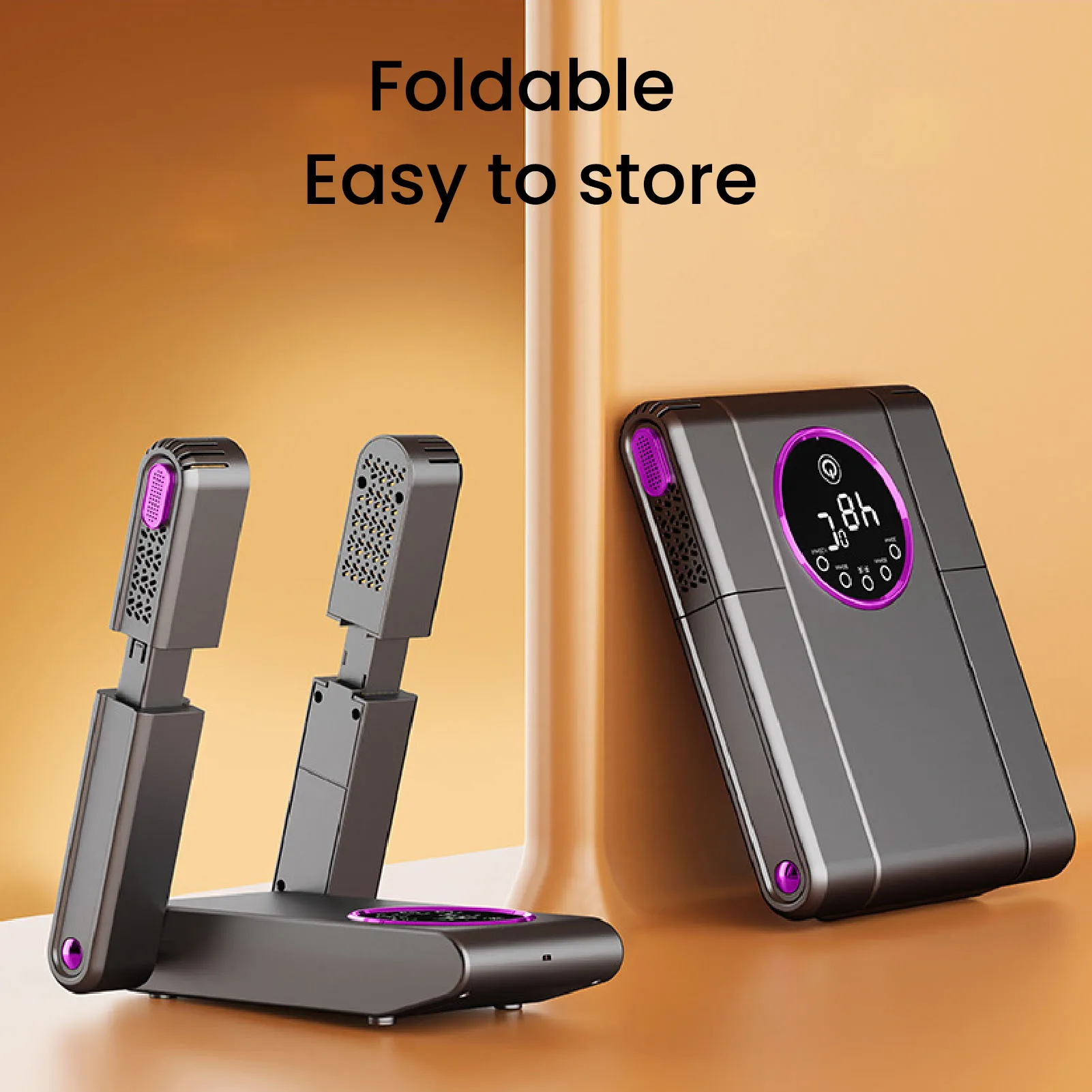 

Складная сушилка для обуви с таймером, быстросохнущая, портативная, для путешествий