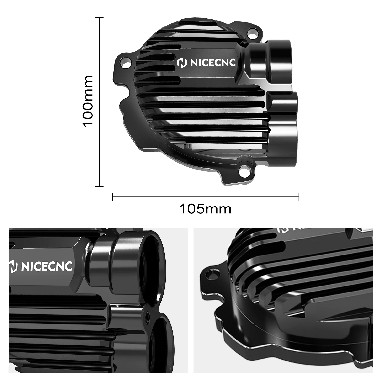NICECNC Für Yamaha Tenere 700/XTZ 700 2019-2024 Wasserpumpenabdeckung Tenere 700 Rally Edition World Raid XSR700 MT-07 FZ07 ABS FZ0 – Detail 7
