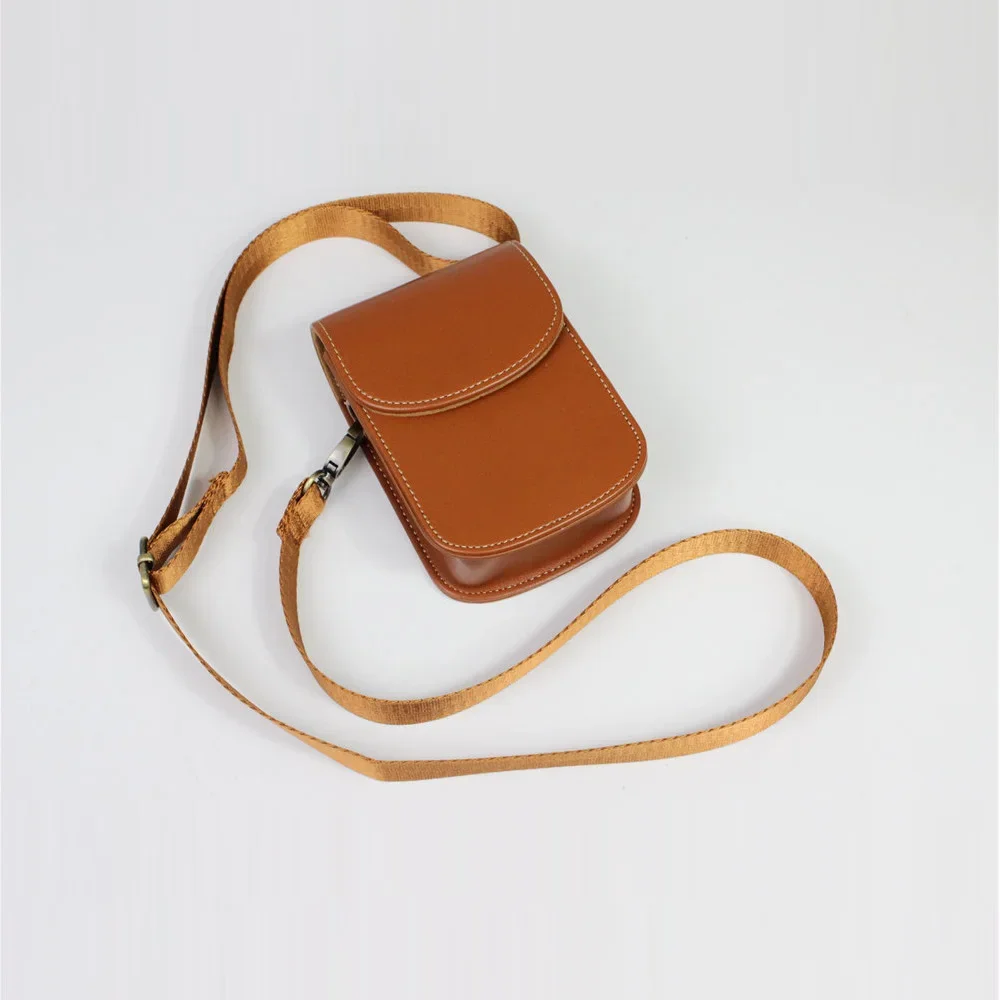 Camera Bag Case For Canon PowerShot SX730 SX740 SX740HS SX720 G7XII G7XIII G7X2 G7X3 G9X G9XII With Strap Universal PU Leather