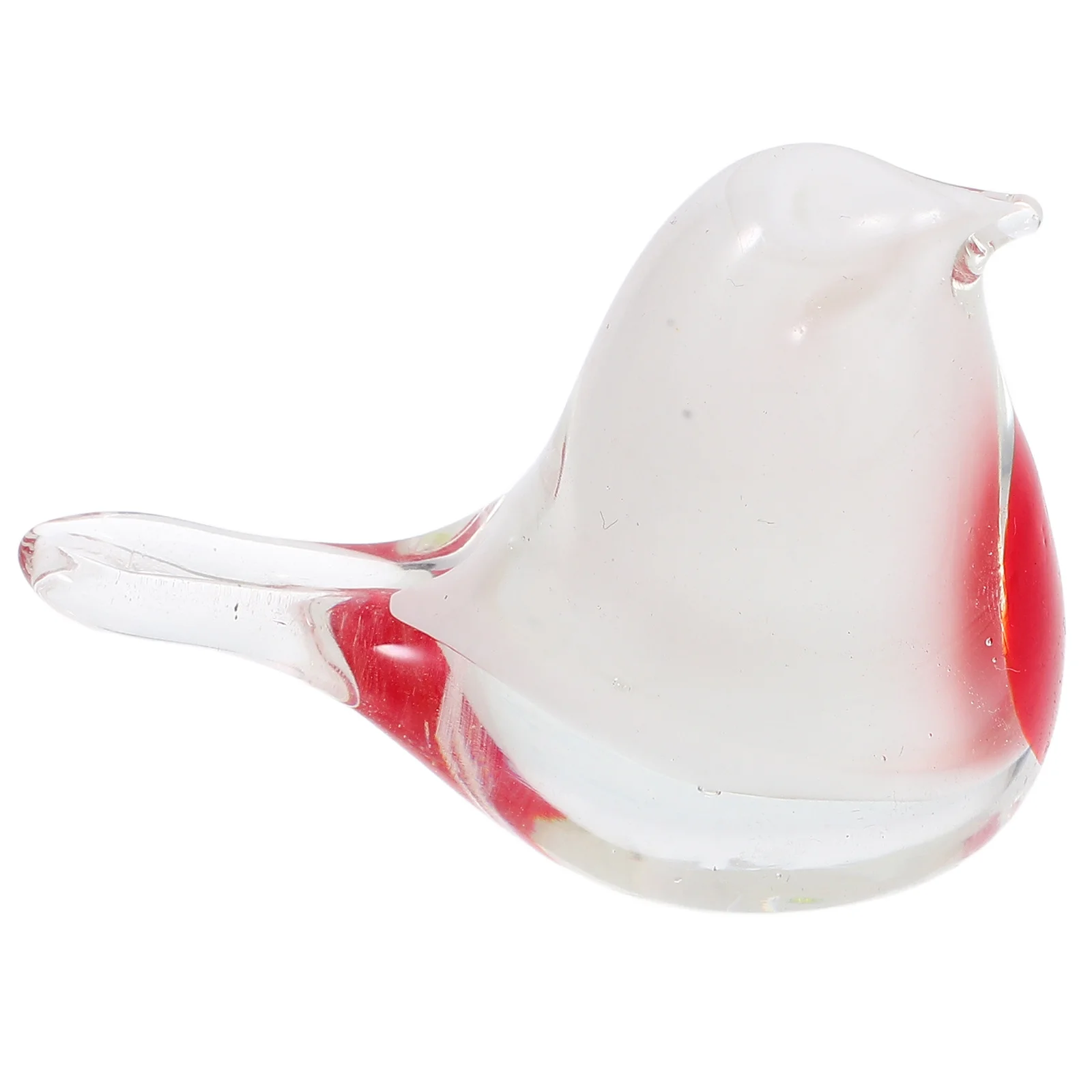 

Bird Glass Figurine Desktop Ornament Home Decor Paperweight Crystal Figurines Statue