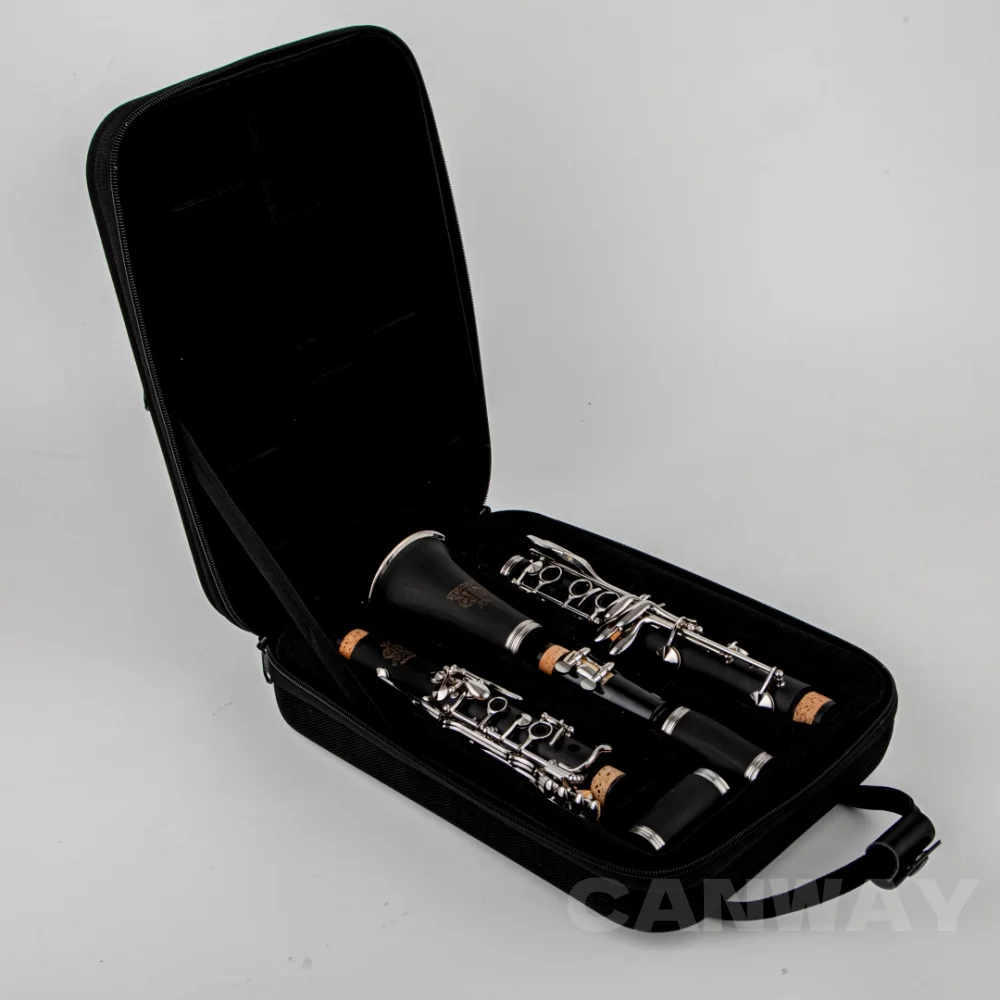 Czech Republic Amati Clarinet 17 Keys Bb B Flat Tone Professional Woodwind Instrument Bakelite Complete accessories