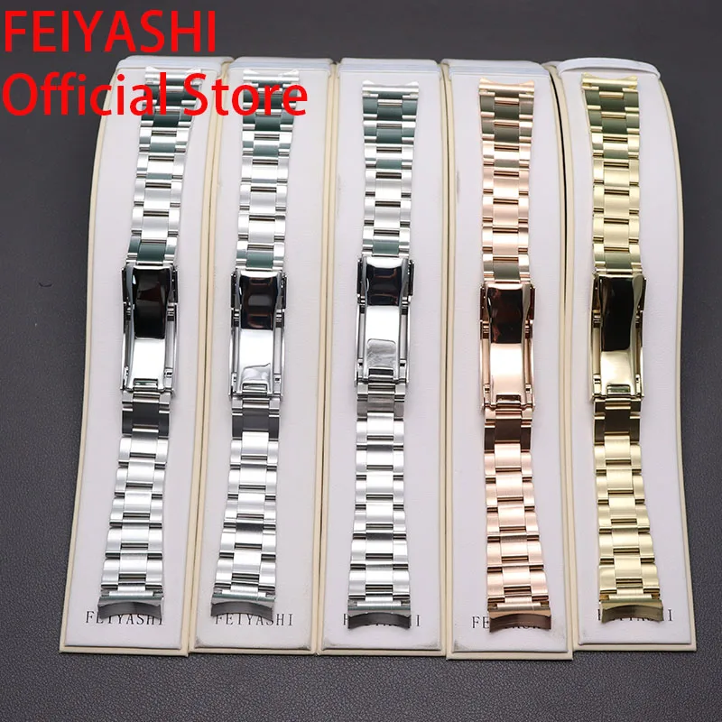 20mm Strap 316L Stainless Steel Men\'s Watch Bracelet Watchband Parts Wristband For Daytona Oyster Perpetual gmt Wholesale price