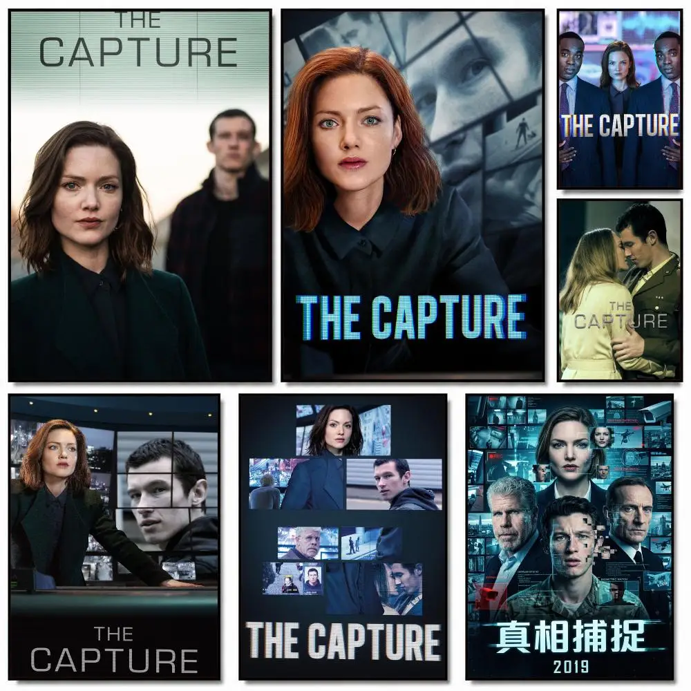 tv series T-The Capture-E Poster Removable Wall Sticker for Home Cafe Bar Office Interior Decor