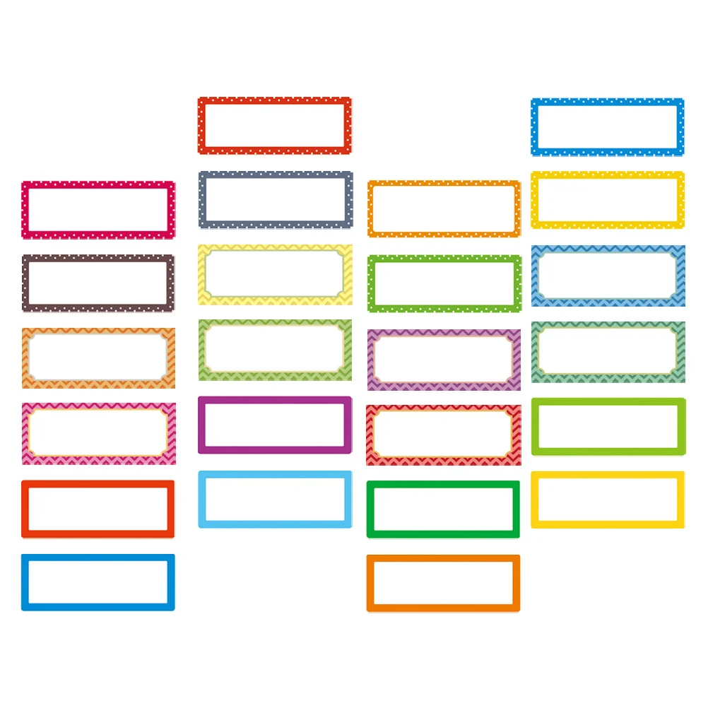 24 шт., магнитные таблички с именем, этикетки для сухого стирания, записываемые гибкие магнитные наклейки для холодильника, доски, школы, офиса, дома