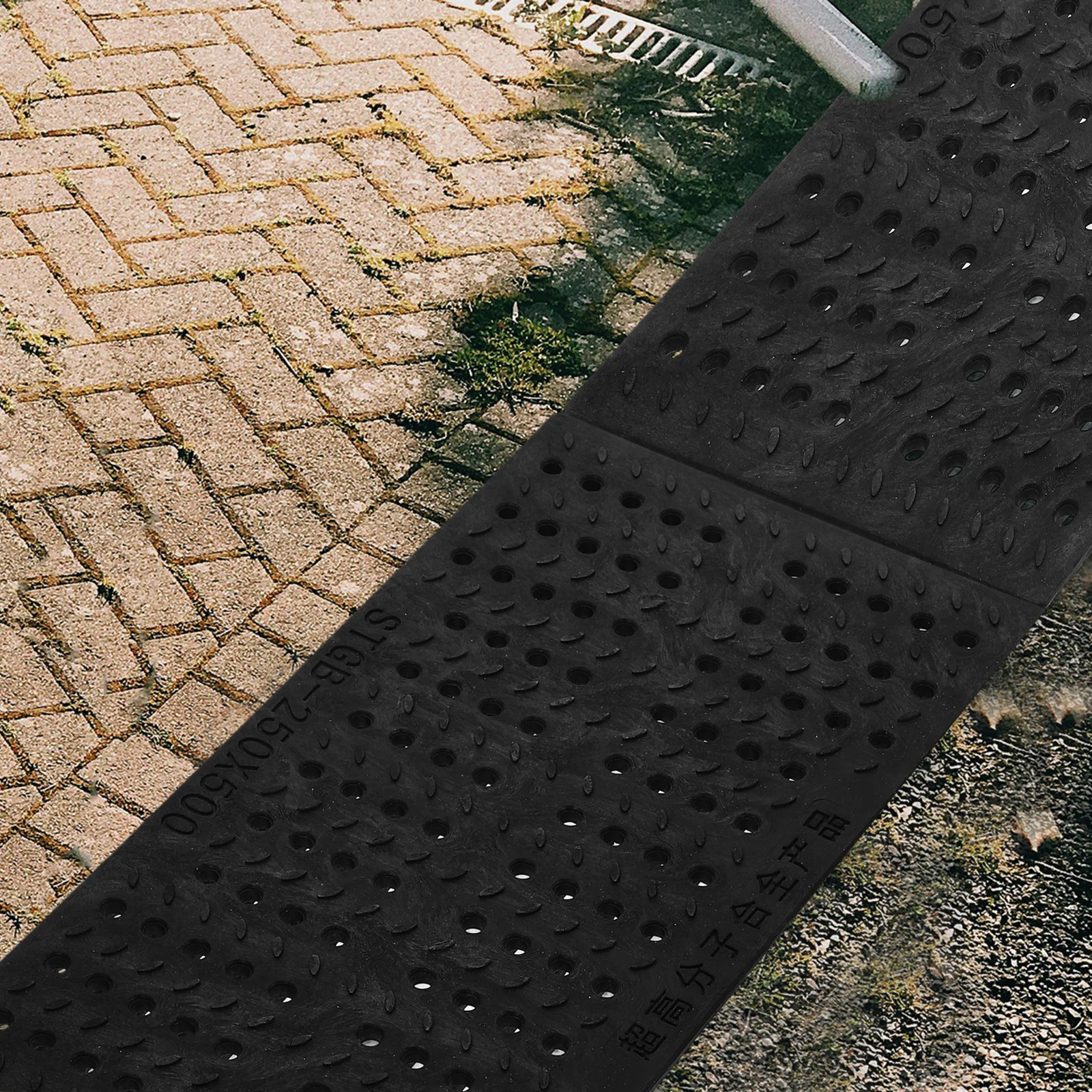 

Plastic Drain Grate Durable Non Slip Roads Gardens Easy Install Rainwater Filter System Traffic Drainage Accessories