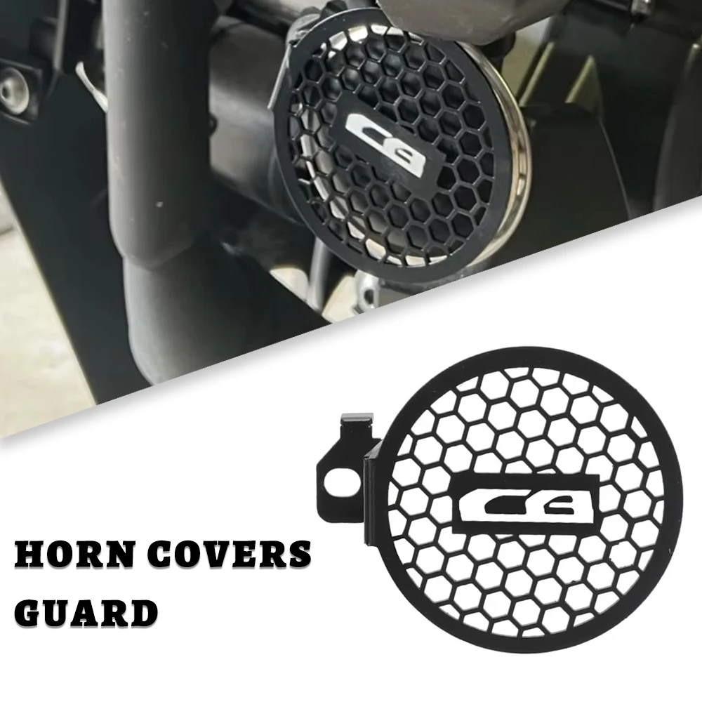 Motorcycle Horn Covers Guard Protector FOR HONDA CB125R CB150R CB300R CB650R CB 125 R CB 650 R 2017- 2022 2023 2024 Accessories
