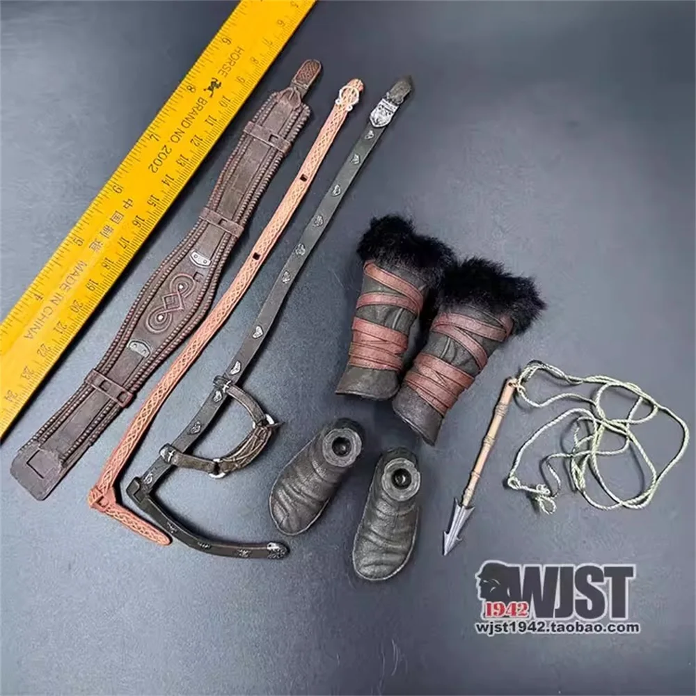 

1/6 Soldier Ancient Vikings Belts Leggings Shoes Model Toy Fit 12'' Action Figure Doll Body In Stock