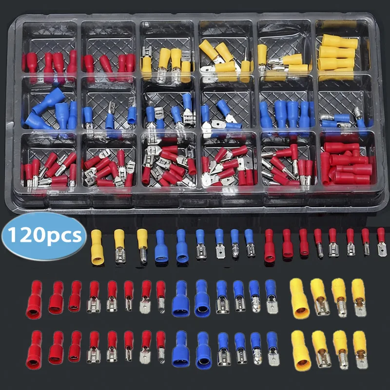 Crimping wire cold crimping terminal crimping pre insulated terminal 350P heat shrink tube terminal set 328P with pearl cotton
