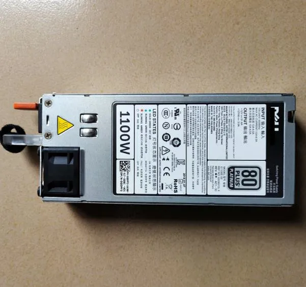 Test Working Original R620 R720 R820 T620 server power supply 1100W NTCWP GYH9V