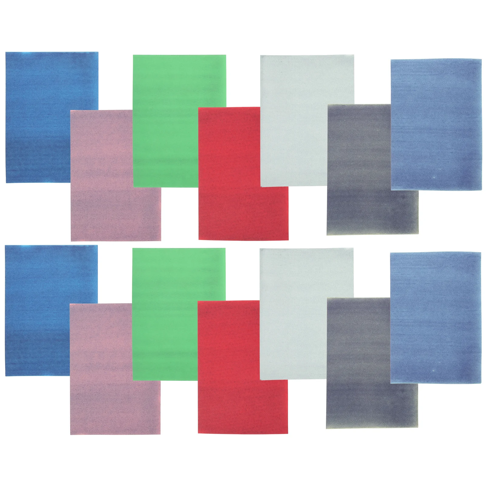 14 Sheets Cyanotype Paper Sun Print Craft Solar Photosensitive Tool A5 Size Light Sensitive Kit for Printing