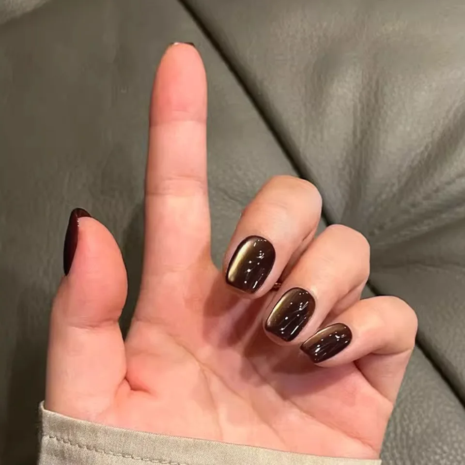 XEIJAYI 10ML Ancient Egypt Brown Cat Eye Gel Nail Polish Christmas