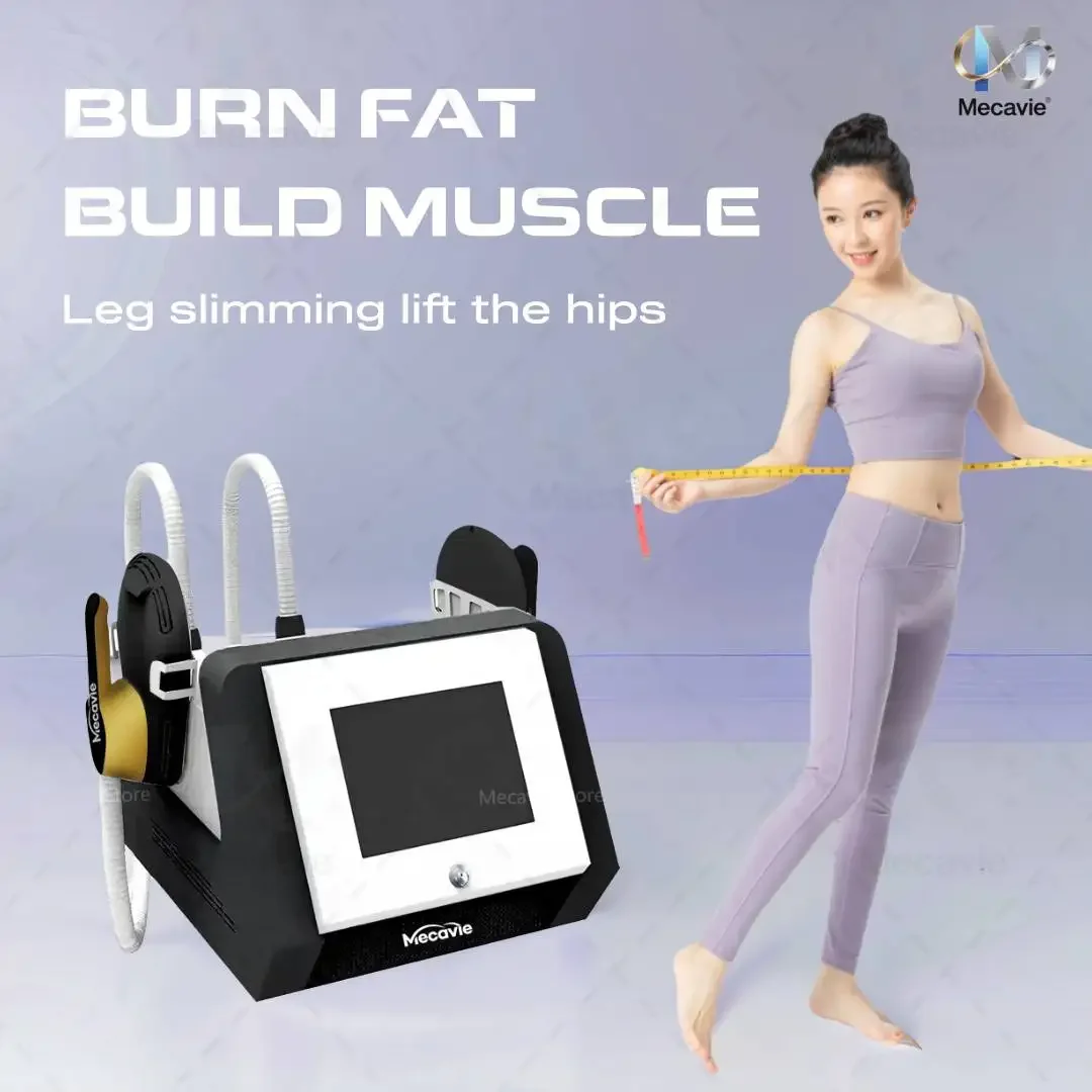 

‌EMSLIM MECAVIE Building Tool Body Shaping Machine Professional Fat Burning Muscle Stimulation 200Hz Slimming Equipment Home Us