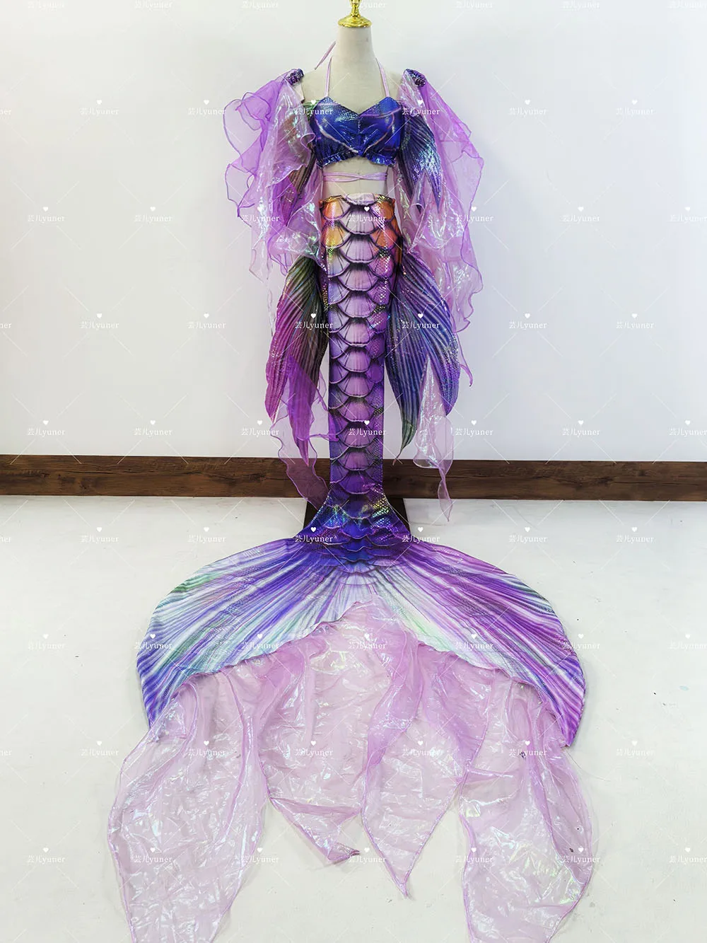 

Original Floating Yarn Mermaid Big Tail Ultra Light Hot Goldfish Tail Aquarium Mermaid Diving Shooting Swimsuit